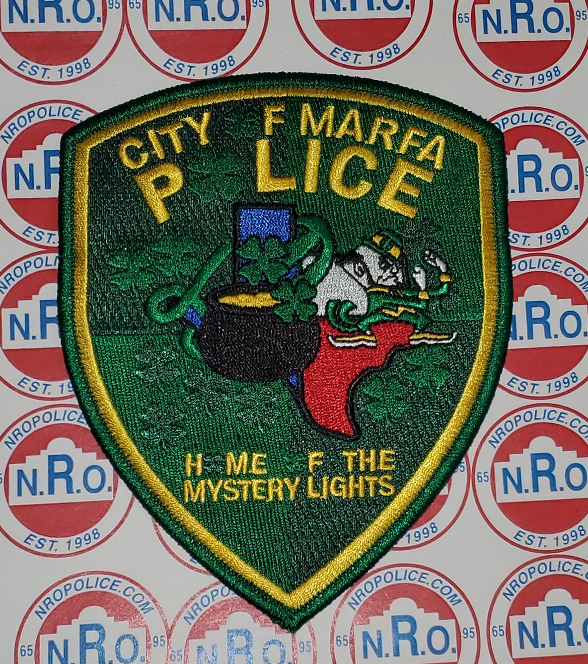 Marfa PD St. Patrick day.