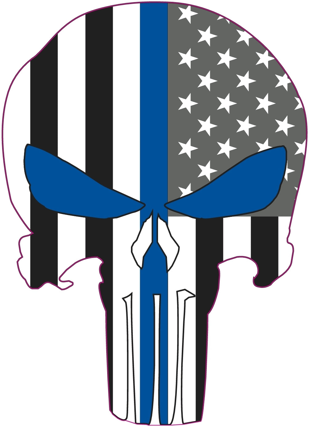 Punisher BLUE LINE