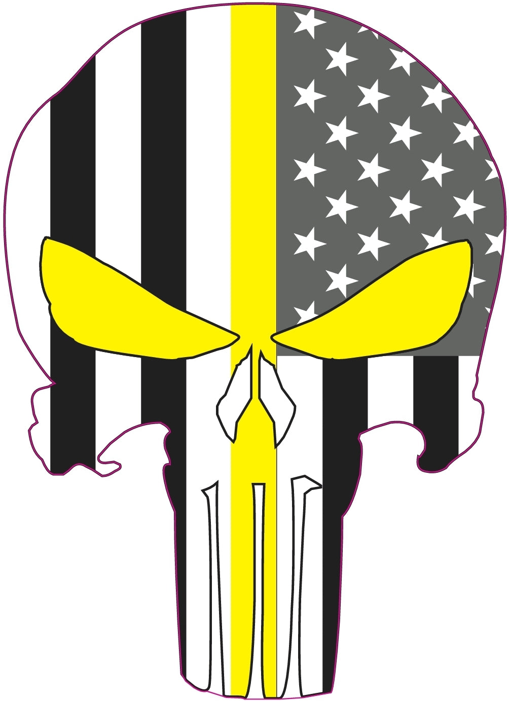 Punisher YELLOW LINE