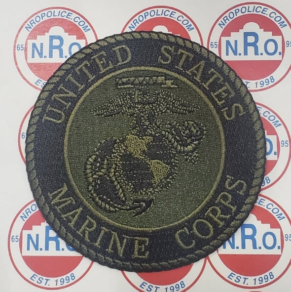 E123 - US MARINES - OD/BLACK