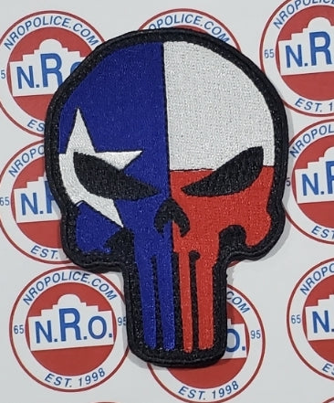 E290 - PUNISHER TEXAS FLAG