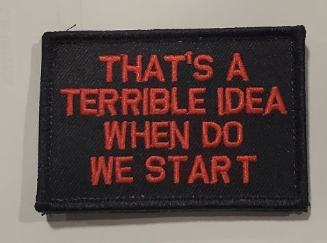 E286 - THAT'S A TERRIBLE IDEA