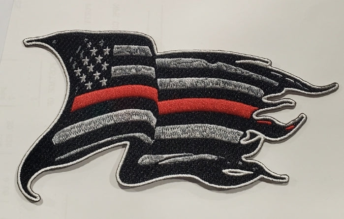 E187 - U.S. FLAG RED LINE