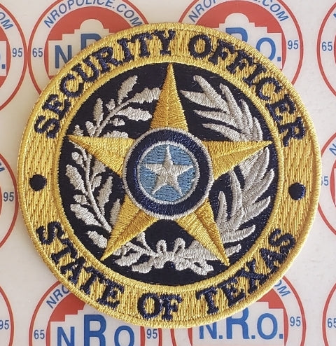 E154 - SECURITY OFFICER badge